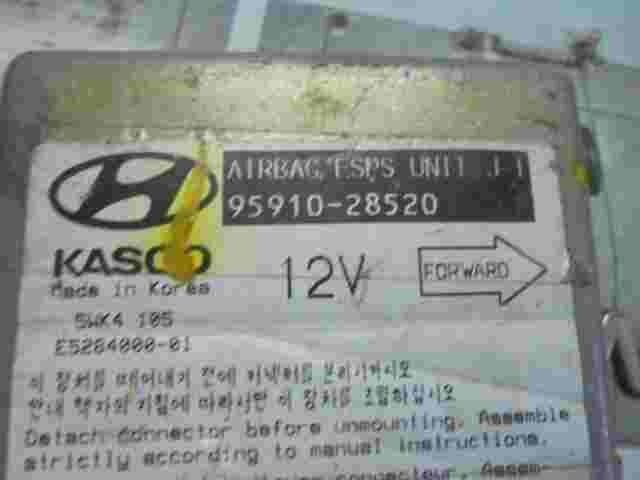 Airbag Centralita Hyundai Elantra J-I 9591028520 5WK4105 E526400001 05K00380979