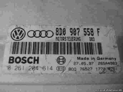 Centralita VW Volkswagen Passat 3B 8D0907558F  8DO907558F D03 BOSCH 0261204614