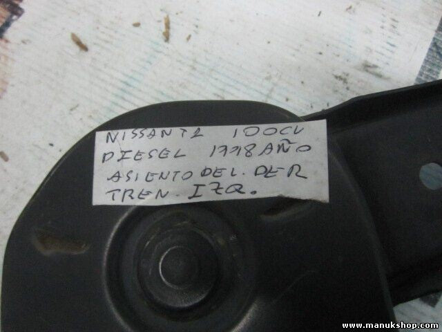 Guía de asiento derecho lado izquierdo Nissan Terrano T2 R20 Ford Maverick