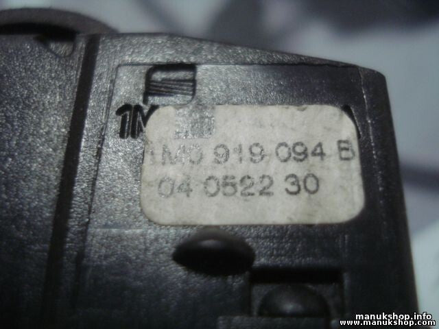 Interruptor de nivelación de faros Seat 1M0919094B 1 M0 919 094 B 1MO919094B