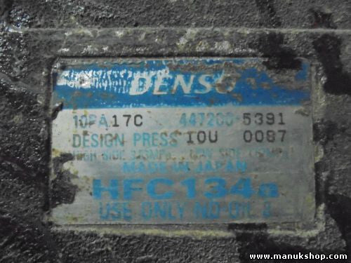 Compressore d'aria Tata Safari 2.0 4472005391 10PA17C IOU 0087 HFC134a F124255