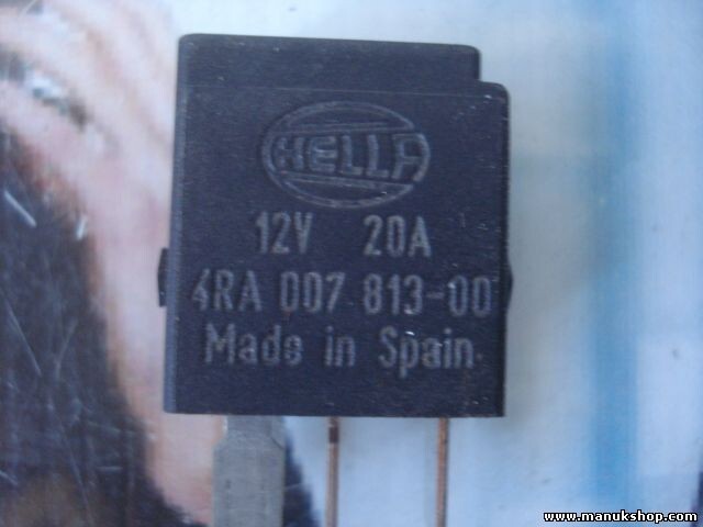 Relé Mercedes-Benz A-Klasse W210 W168 12V 20A HELLA 0025421119 4RA00781300