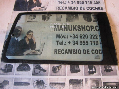 Triángulo Cristal de la puerta trasero derecho Suzuki 43R006729 DOT739M152AS2