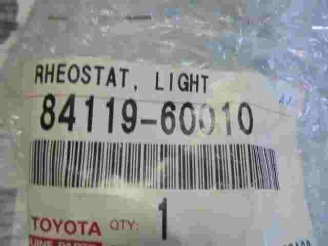 Luce reostatica Toyota Land Cruiser Lexus LX 450 RAV4 8411960010 84119-60010