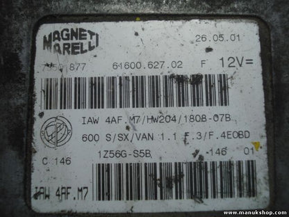 Centralita del motor Fiat IAW 4AF.M7 /HW204 /1808-07B IAW4AFM7 6160062702F