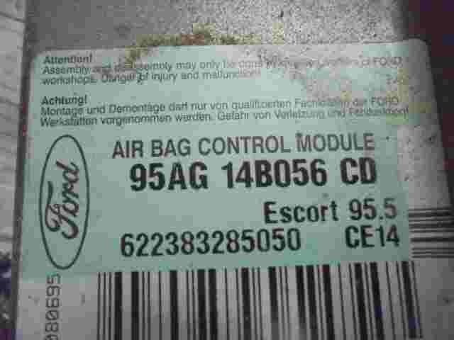 Sensor de impacto de airbag Ford Escort 95.5 95AG14B056CD 622383285050 CE14