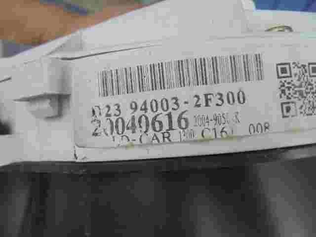 Cuadro de instrumentos Kia 940032F300 D23940032F300 200490500K 20040616