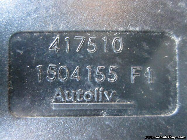 Cierre cinturon de seguridad trasero derecho Renault Megane Scenic RX4  417510 