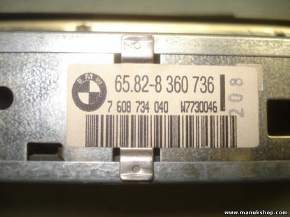 Información de Radio teléfono Stereo Display BMW E39 65828360736 6582-8360736 
