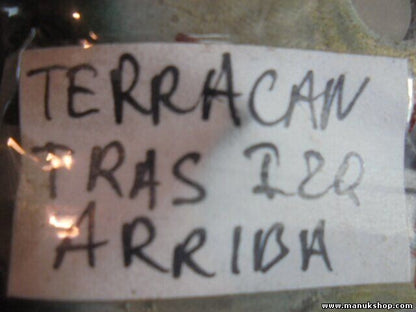 Bisagra de la puerta trasera izquierda arriba  Hyundai Terracan 59 KW, 80 PS