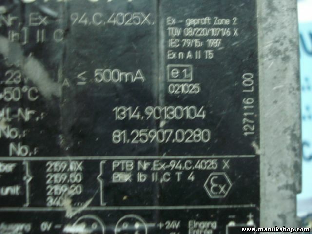 Regolatore di tensione MAN VDO AG D-78052 EX-94.C.4025X 1314.90130104 8125907...