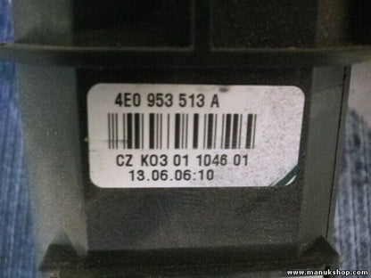 Mando de luces. intermitentes Audi Q7 4E0953513A CZK0301104601 PA6-GF30 5406400