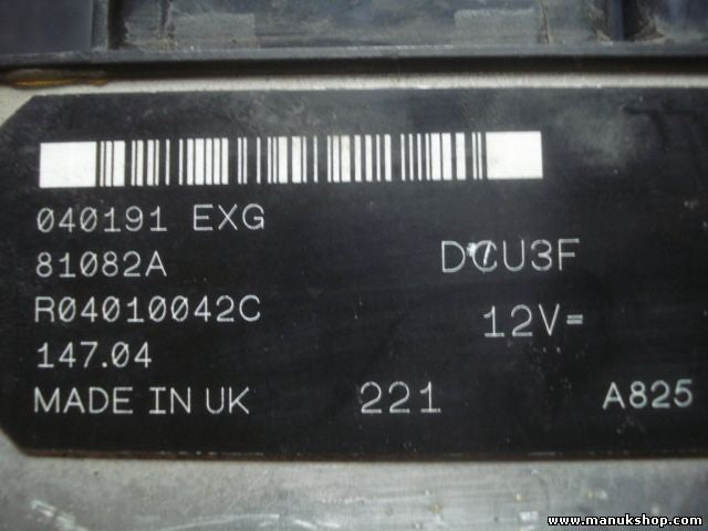 Centralita del motor Fiat Doblo 1.9D R04010042C LUCAS 55185004 0055185004