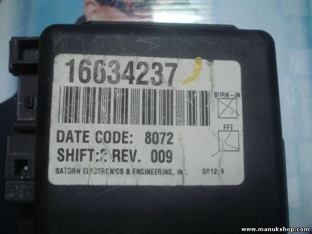 Centralita de elevalunas Chevrolet Pontiac Trans Sport 1996–1999 16634237