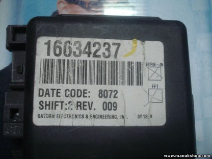 Centralita de elevalunas Chevrolet Pontiac Trans Sport 1996–1999 16634237