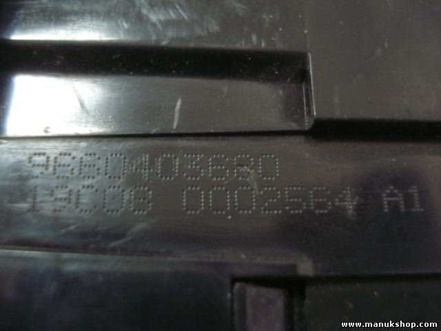 Cerradura del portón trasero Citroen C4 Picasso 2008 9660403680 19C08 0002564 A1