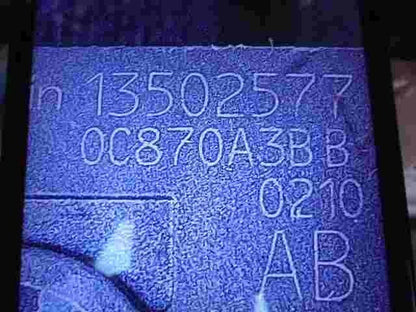 Airbag Centralita Chevrolet 13502577 0C870A3B B