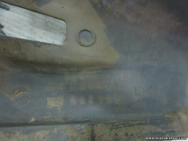 Panel de la funda del asiento izquierdo Mitsubishi Pajero 112 PS MR219073 LH