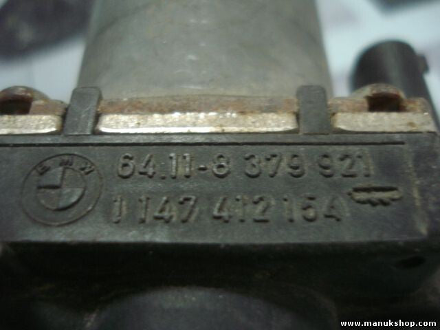 Válvula calentador de agua BMW 64 11 8 379 921 64118379921 1147412154