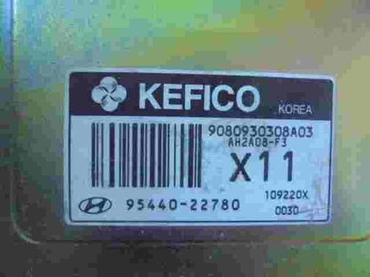 Centralita Hyundai Elantra 9544022780 95440-22780 X11 KEFICO 109220X