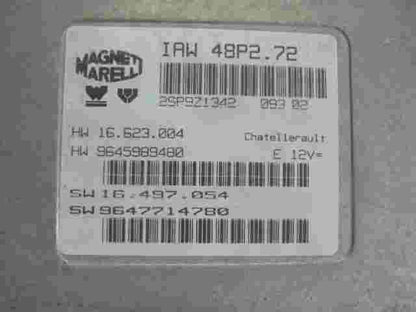 Centralita del motor Citroen IAW48P272 16623004 HW9645989480 SW9647714780