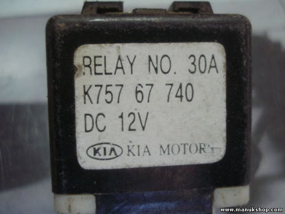 Relés de potencia Kia Carnival No.30A K75767740 K757 67 740 DC 12V