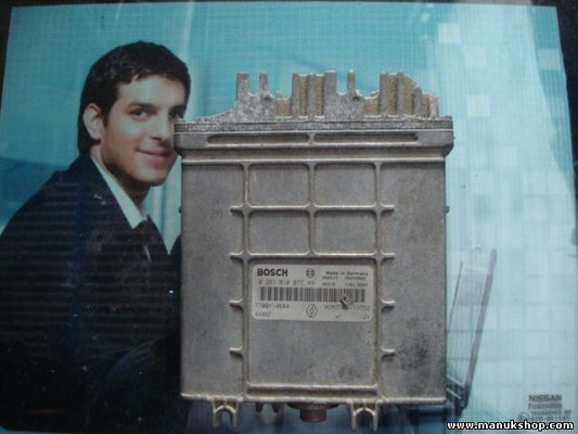 Centralita del motor Renault Megane 12V 7700111552 0281010077 28SA3960