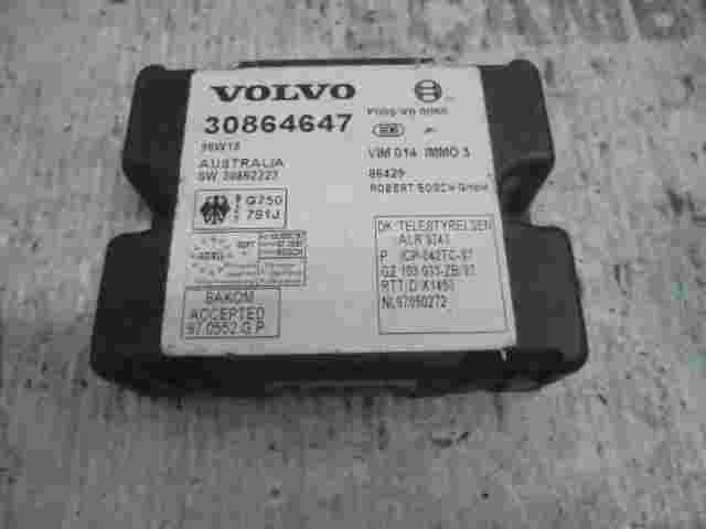 Control de la unidad de alarma inmovilizador módulo Volvo S40 30864647 98W18