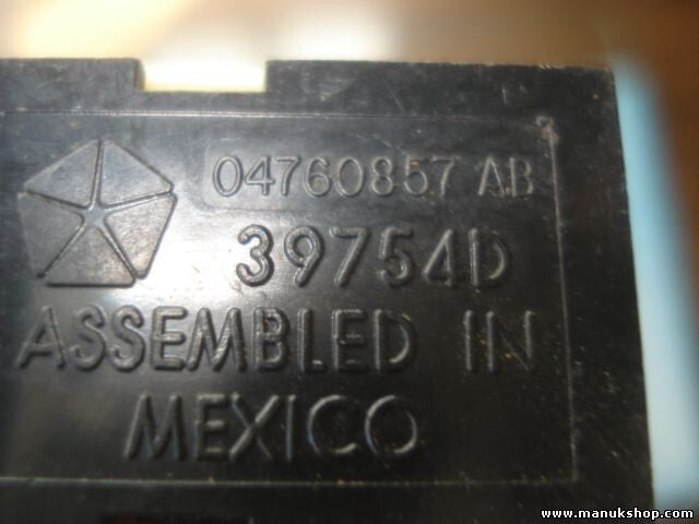 Interruptor del cierre centralizado Chrysler 300 M 97-04 04760857AB 04760857