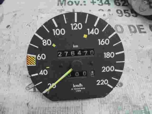 Velocímetro Mercedes-Benz W124 VDO 1245426806 124 542 68 06 km/h 276470