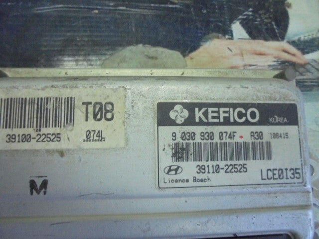 Centralita Hyundai Accent KEFICO 3911022525 LCE0I35 9030930074F 3910022525