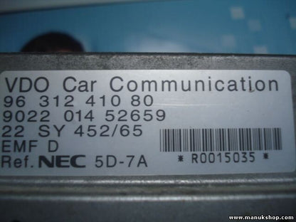 Navegación de la pantalla Peugeot 607 TOSHIBA 0102655 TFD50W41A 9631241080