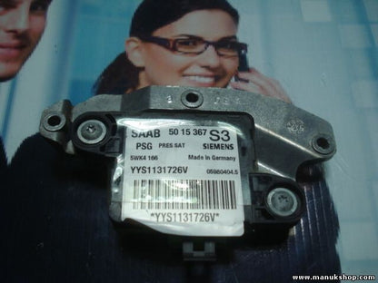 Sensor de impacto de airbag Saab 9-5 5015367 S3 50 15 367 S3 5WK4166 05980404.4