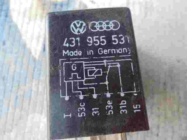 Relé del limpiaparabrisas VW Audi 80 90 B3 431955531 HELLA 5WG00362001