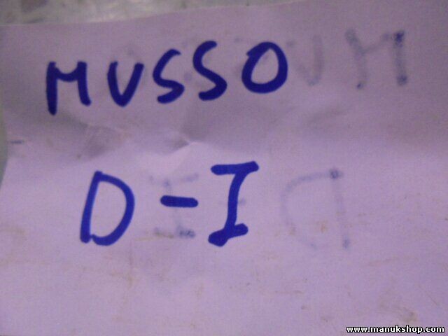 Cinturón de seguridad delantero izquierdo SsangYong Musso U0928R EEC R