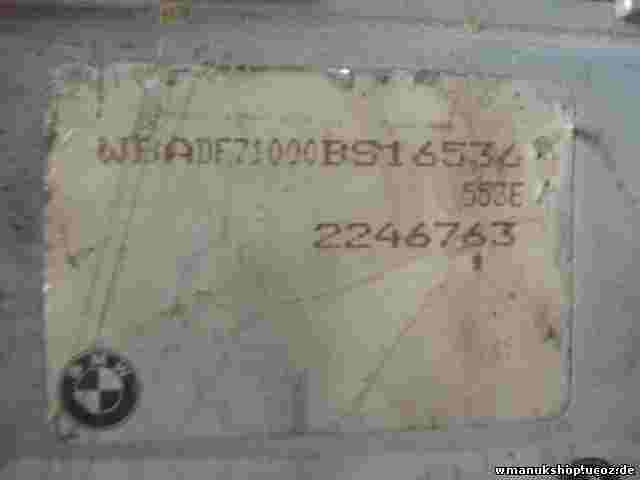 Centralita del motor BMW E39 2246763 2 246 763 BOSCH 0281001373 0 281 001 373