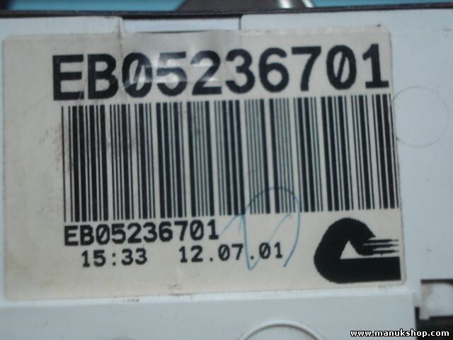 Control de la calefacción clima Nissan EB05236701 EF61036701 EB052 36701