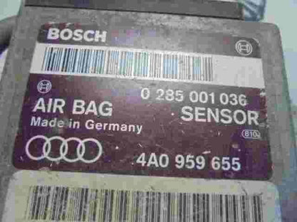 Airbag Centralita Audi 80 100 S4 C4 C3 B4 A6 4A0959655 BOSCH 0285001036