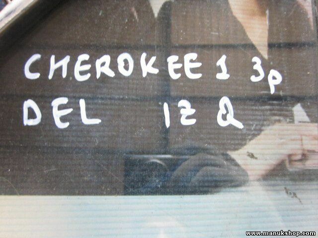 Vetro porta anteriore sinistra Jeep Grand Cherokee I 43R000711 DOT18