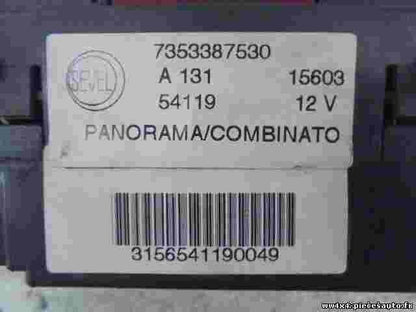 Interruptor de emergencia warning  Fiat Ducato Citroen Jumper Boxer 7353387530