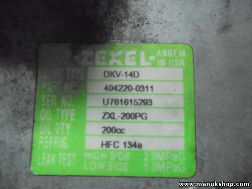 Compressore d'aria Opel Frontera A 2.5 4040200551 4042200311 U761615293 2080F