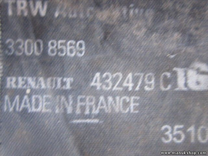 Cinturón de seguridad delantero izquierdo Renault Scenic I JA TRW 33008569