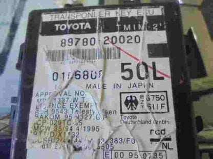 Controllo unità di allarme immobilizzatore modulo Toyota Carina 8978020020
