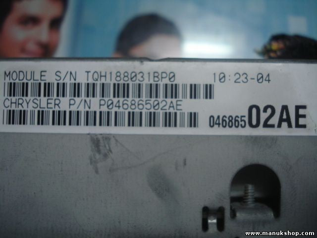 BCM Caja de fusibles Chrysler Voyager III P04686502AE P 04686502AE 04686502AE