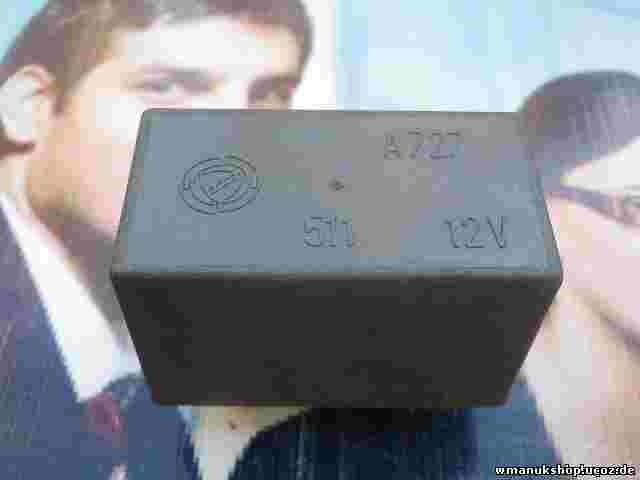Relé  Fiat A727511 A727 511 12V A72751112V
