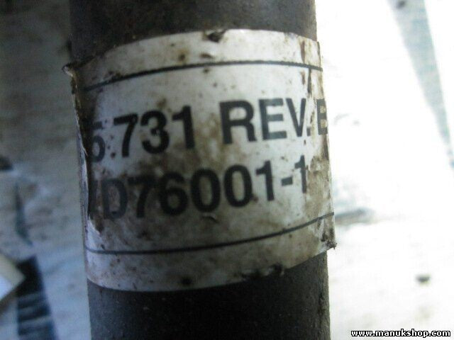 Palier transmision trasero izquierdo Mercedes-Benz 0501005731 040WD760011 REV.B