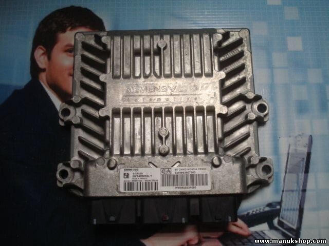 Centralita del motor Peugeot 307 SID803A 9663607380 SW9663607380 5WS40323DT