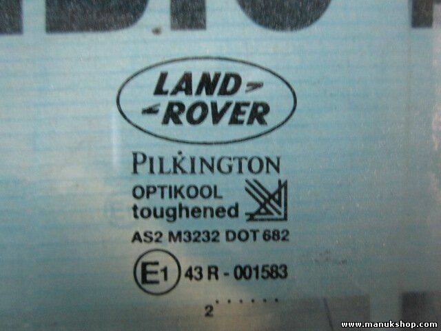 Cristal de la puerta trasero izquierdo  Land Rover Freelander TD4 2000 43R001583