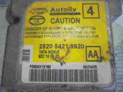 Sensore di impatto airbag Tata Indica Indigo (AA) 282054219920 602168800