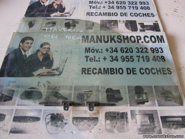 Vetro porta anteriore destra Ford Maverick 1997 43R00344 DOT503AS2M311